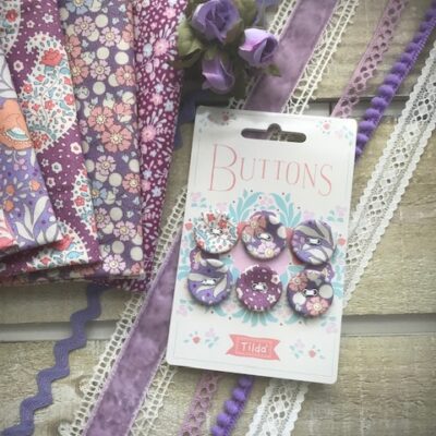Tilda Lilac Embellishment Collection