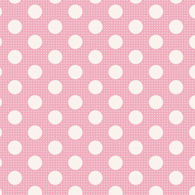 Tilda Medium Pink Dots