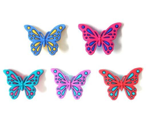 Flights of Fancy Butterfly Buttons