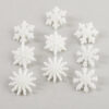 Glitter Snowflake Buttons